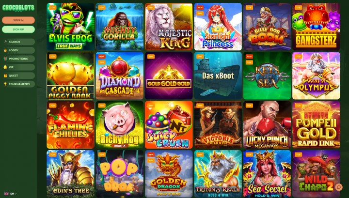 CrocoSlots Casino-juego