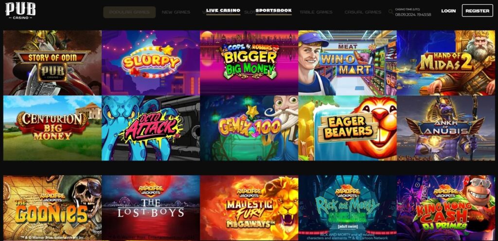 Pub Casino-juego