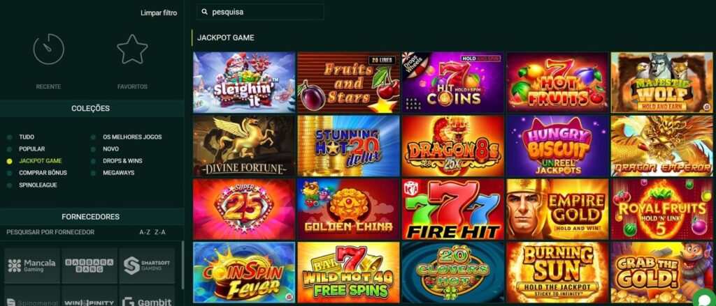 SpinBetter-Jogo